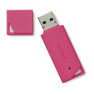 BUFFALO USB3.1(Gen1)�Ή� USB�������[ �o�����[���f�� 64GB �s���N RUF3-K64GB-PK