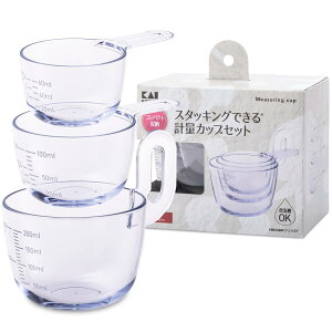 L KAI d˂Ď[ł X^bLO vʃJbv 3Zbg 60ml 100ml 200ml H@Ή NA KAI KITCHEN { DH8129