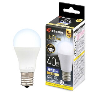 �A�C���X�I�[���} LED�d�� �������a17mm �L�z�� 40W�`���� �����F �����Ή� LDA4D-G-E17-4T6
