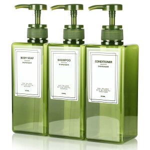 IRETION �V�����v�[�{�g�� �f�B�X�y���T�[ �l�ߑւ��{�g�� ���[�g �R�l�t�� 600ml 3�{�Z�b�g (�O���[��)