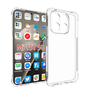 �w�S�ʕی�xxiaomi 15t �P�[�X �ی�J�o�[ ���^ xiaomi 15t �X�}�z�P�[�X TPU�ގ��w�l�����G�A�N�b�V�����\���x �ϏՌ� �P�[�X ���ϖh�~ �V���I�~15t �p�� �J�o�[ ����~��/�C�菝�h�~/�_��/����/