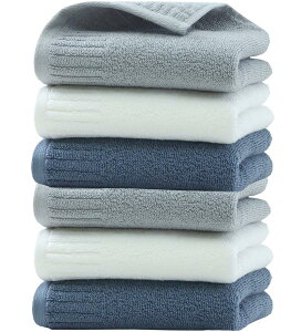 TMVOK �n���h�^�I�� 6���Z�b�g ���n �^�I�� ������� ��100% �z������ 35*35cm �R�ۖh�L �ƒ�p�A�z�e���A�Ɩ��p�A�X�|�[�c�Ȃǂɂ��œK �l�G�ʗp