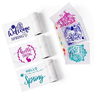 Phomemo�S�����M�� ���[�Y/���C�N�O���[��/�l�C�r�[�u���[���� 53mm�� 3���[������ �e���[���̒�����3.5m �ۑ�2�N�APhomemo M02/M02S/M02 PRO/M04S/M04AS �|�[�^�u���T�[�}���v�����^�[�ɑΉ��A�m�[�g/���X