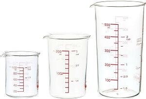 iwaki(CL) ϔMKX vʃJbv W[Jbv 100mlE200mlE500ml 3Zbg