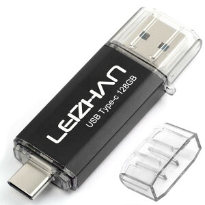 LEIZHAN TYPE-C USB [EtbVhCu 128G ubN lCUSB ] OTG 3.0gѓdb Rs[^[p eʕs }CNyhCu e UXeBbN