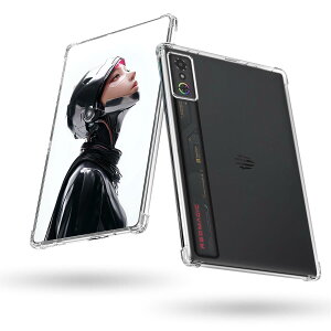 �yBARDATS 2025�V�o��zFor REDMAGIC �Q�[�~���O�^�u���b�g 3 Pro/Astra �P�[�X 9�C���` TPU �V���R�� �y�� ���^ �C�菝�h�~ �w��h�~ �ϏՌ� REDMAGIC Gaming Tablet 3 Pro �P�[�X �J�o�[ (�N���A)