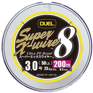 DUEL (�f���G��) PE���C�� �ނ莅 �X�[�p�[�G�b�N�X���C���[8 �y ���C�� �ނ胉�C�� �ދ� �����x �����x �z 3.0�� 200m 5�F/�C�G ���[�}�[�L���O H3613N-5CR