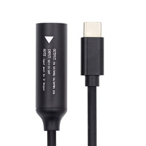 xiwai USB-C Type-C - DC�W���b�N 7.4x5.0mm ���͓d���P�[�u�� �v���O �[�d�R�[�h �m�[�g�p�\�R�� �d�b PD9V 15V 20V�p