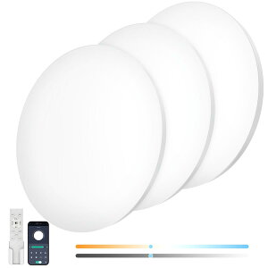 CoizaberaLED �V�[�����O���C�g 6�� 28W 3600lm 3�Z�b�g �������F �����R������ �X�}�zAPP���� �V��Ɩ���� �d�C �u���� �m�� �a�� ���r���O/�L�b�`��/�Q��/���ʏ� �K�p ���g3�Z�b�g