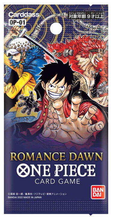 楽天市場 6パック販売 単品 新品 バンダイ Bandai One Pieceカードゲームromance Dawn 7 22発売 ゲームショップuga 楽天市場店