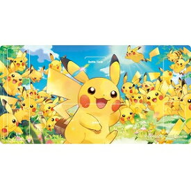 【北海道・沖縄を除く】送料無料・新品ポケモンカードゲーム ラバープレイマット ピカチュウ大集合　2023/07/07発売日