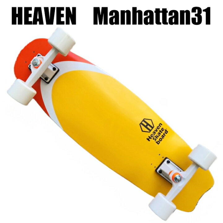 楽天市場】ヘブン スケートボード manhattan 31inch マンハッタン 
