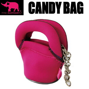 PINK ELEPHANT キャンディーバッグ ピンク 自立式ポーチ