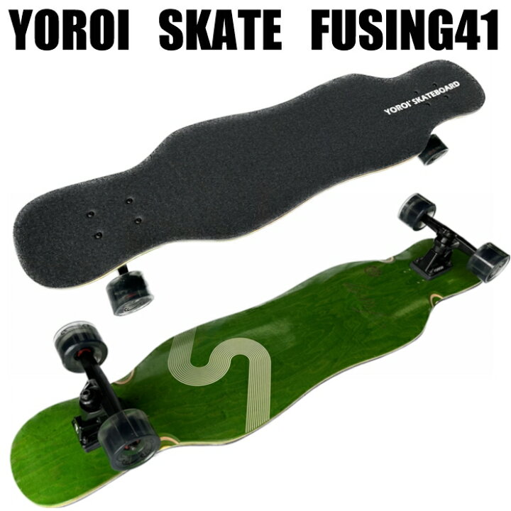 楽天市場】鎧(yoroi) ロングスケートボード 風神 41インチ UPSトラック 