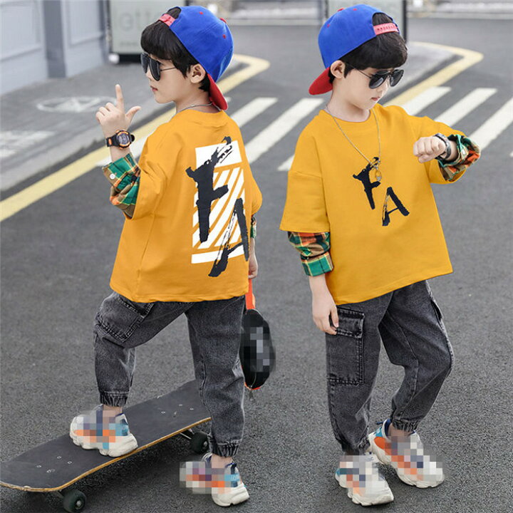 楽天市場 子供服 セットアップ 男の子 ジャージ キッズ 2点セット 長袖 シャツ デニムズボン カジュアル パンツセット 春秋着 上下セット ロングパンツ おしゃれ 小学生 通学着 可愛い子供服 男の子 上下セット 安い こどもの日 つげ村shop 楽天市場 子供服 セットアップ 男の子 ジャージ キッズ 2点セット 長袖 シャツ デニムズボン カジュアル パンツセット 春秋着 上下セット ロングパンツ おしゃれ 小学生 通学着 可愛い子供服 男の子 上下セット 安い こどもの日 つげ村shop