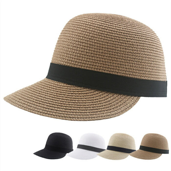 お得な特別割引価格）麦わら帽子 メンズ ハット 夏 サファリハット 大きいサイズ 紳士帽 UVカット ブラック 中折れ帽 アウトドア 折りたたみ つば広  カーキ メンズ帽子