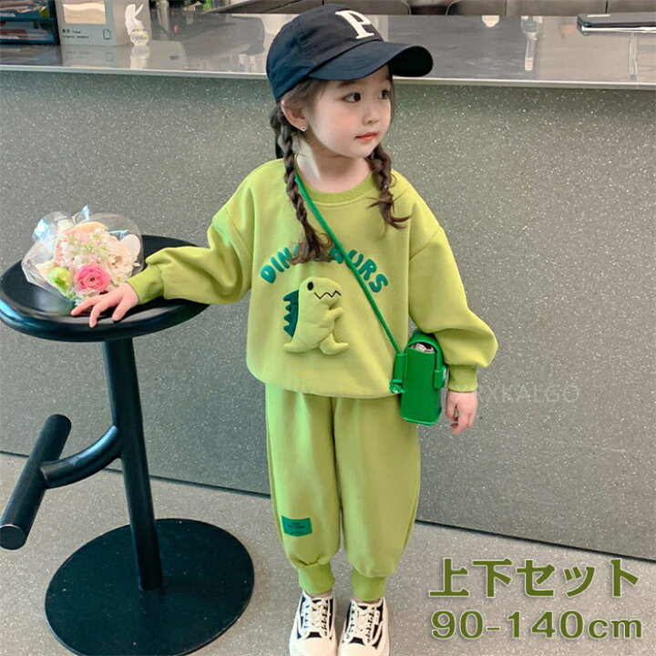 楽天市場】【SALE10%OFF】子供 トップス パンツ 韓国子供服 恐竜　キッズ　洋服セット