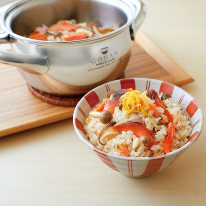 楽天市場】【レビュー特典付】ビタクラフト ごはん鍋 3合炊き IH対応 