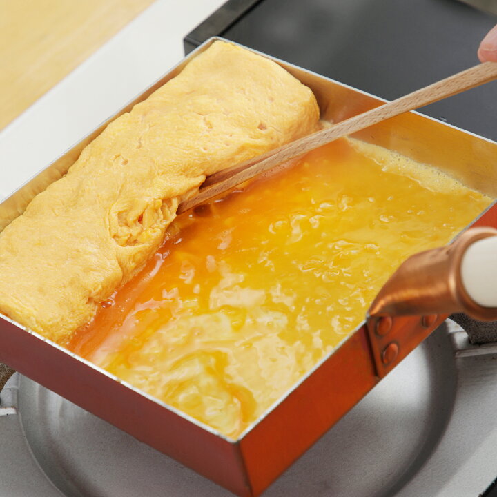楽天市場】【木蓋セットも選べる！】純銅製 玉子焼きフライパン 18角 