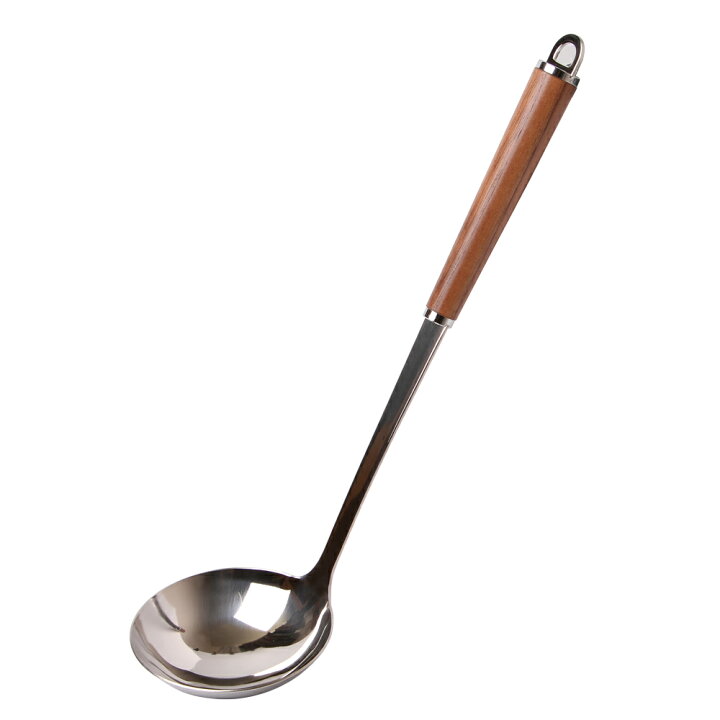 楽天市場 オシャレな高級キッチンツールブラウン Wt 01 お玉 中 天然木 レードル キッチン雑貨shopガンバレ奥さん