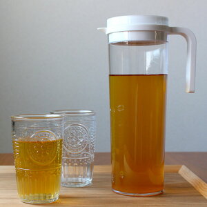 ●横置きできる麦茶ポット KINTO 冷水筒　ピッチャー キントー PLUGウォータージャグ 冷茶ポット dohkon