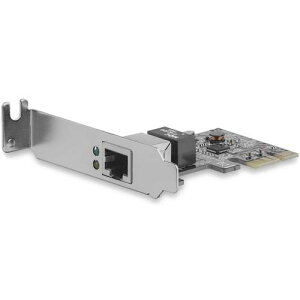 [pi]STARTECHDCOM StarTech LANJ[h^PCIe^x1^1x RJ45^10^100^1000Mb^Win  Mac^LP ST1000SPEX2L 1