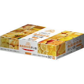[保存袋]【小物類等の保存用や湯せん調理に！】日本サニパック（株） サニパック スマートキッチン保存袋M箱入り 50枚 KS07 1箱