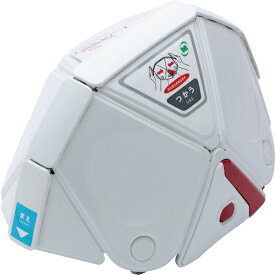 [防災用ヘルメット]【お子さまの頭に合う小さいサイズのたためるヘルメットです！】ミドリ安全（株） ミドリ安全 子ども用 防災用折りたたみヘルメット フラットメットキッズ TSC－10K ホワイト TSC-10K-W 1個