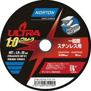 [ؒfu]TSoij NORTON ؒfu Eg 107mm×1D0mm 2TWC107ULT101P 10y208-3364z