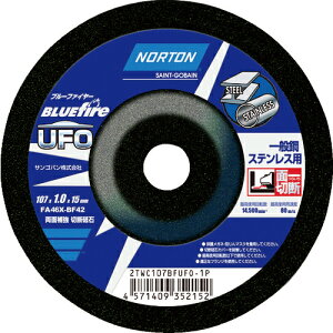 [ؒfu΁iItZbg^j]TSoij NORTON ItZbg^ؒfu u[t@C?UFO 107mm×1D0mm 2TWC107BFUFO1P 10y208-3375z