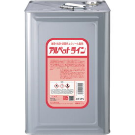 [除菌剤]【送料無料】サラヤ（株） サラヤ　清浄洗浄除菌用エタノール製剤　アルペットライン　17L　41315　1個【北海道・沖縄送料別途】【smtb-KD】【413-3901】