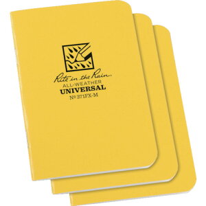 [m[g]Rite in the Rain RITR 3 1^4X4 5^8 ~jXeCvm[gubNi3Zbgj CG 371FXM 1Sy835-3858zysizy[1܂őΏۏiz