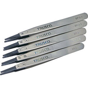 [�Ód�C�΍�s���Z�b�g]�g���X�R���R�i���j TRUSCO �܂Ƃߔ��� ESD�`�b�v�s���Z�b�g �敽�^ ��[��2�D3mm 5�{���� EP-2.3-M5 1S�y363-8329�z