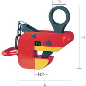 [横吊りクランプ]【送料無料】象印チェンブロック（株） 象印　横吊クランプ1Ton　HAR-01000 1台【242-1267】【北海道・沖縄送料別途】【smtb-KD】