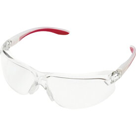 [二眼型保護メガネ（フィットタイプ）]ミドリ安全（株） ミドリ安全　二眼型　保護メガネ　MP−822　レッド MP-822-RD 1個【158-4518】