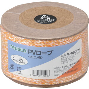 [���[�v�i���Q�j]�g���X�R���R�i���j TRUSCO�@PV���[�v�@3�Ł@���a4mmX����50m�@R-450PV 1���y511-2869�z