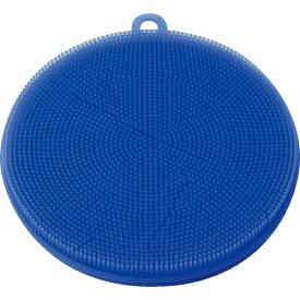 ■[たわし]トラスコ中山（株） TRUSCO シリコンたわし 青 SLT-B 1個【161-2313】【代引不可商品】【メール便1個まで対象商品】