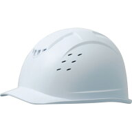 [つば付ヘルメット]ミドリ安全（株） ミドリ安全 ABS製ヘルメット 高通気タイプ ホワイト SC-13BVRA-KP-W…