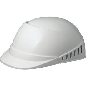 [軽作業帽]ミドリ安全（株） ミドリ安全　軽作業帽　通気孔付　SCL−100A　ホワイト　SCL-100A-W 1個【480-3621】