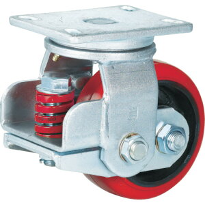 [�v���[�g���ɏՃL���X�^�[�i�E���^���ԁj]�y���������zSAMSONG CASTER SAMSONG �X�v�����O�@�\�t���L���X�^�[ ����150mm �ω׏d670kg TP7160-PCI-BB 1�y����s���i�z�y�k�C���E���ꑗ���ʓr�z�ysmtb-