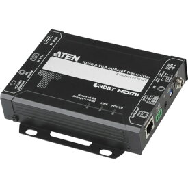 [ビデオ延長器]【送料無料】ATENジャパン（株）　ATEN　ビデオ延長器用トランスミッター　HDMI／VGA／4K　VE2812T　1台【115-2889】【代引不可商品・メーカー直送】【北海道・沖縄送料別途】【smtb-KD】