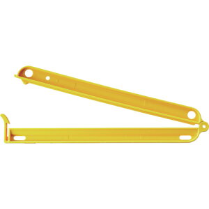 ��[�ܗp�X�g�b�p�[]�g���X�R���R�i���j TRUSCO ����ܗp�N���b�v�i���ߕ�220mm�E����ܗp�j �� 1�� TWC220S-YE 1�y262-9509�z�y����s���i�z�y���[����1�܂őΏۏ��i�z