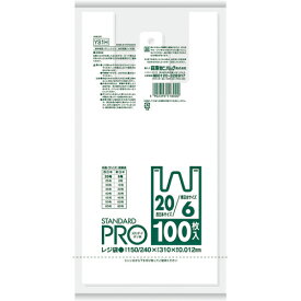 [レジ袋]日本サニパック（株） サニパック YS1H−W レジ袋乳白 （東日本6号／西日本20号） YS1HW 1冊【828-9319】