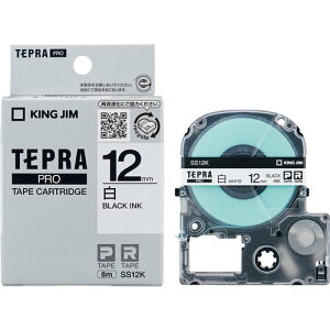 [���x���v�����^�p�e�[�v�J�[�g���b�W]�i���j�L���O�W�� KING JIM �y�����z�u�e�v���vPRO�e�[�v 12mm �����x���^������ ����8m 1�y002-6743�z