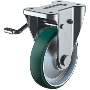 [�v���[�g���E���^���L���X�^�[]�i���j���[�G�C ���[�G�C �v���[�g�� �Œ� �L���X�^�[ �E���^�� �ԗ֌a150mm �X�g�b�p�[�t�� J�^�C�v KB�iL�j�^ ��t���@100×56 UWKB-150L 1�y809-2754�z