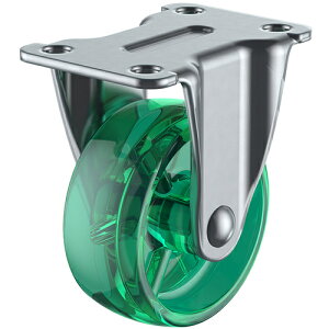 [�v���[�g�������L���X�^�[]�i���j���[�G�C ���[�G�C �v���[�g�� �Œ� �L���X�^�[ �΃|���J�[�{�l�[�g �ԗ֌a50mm G�^�C�v GR�^ ��t���@45×25 GR-50PC-G 1�y356-1071�z