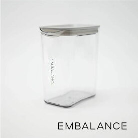 エンバランス ピッチャー1.1L（角型）薄グレー　 EMBALANCE【ウィルマックス】