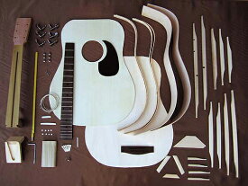 HOSCO ホスコ/細川 GR-KIT-D2 アコースティックギター組み立てキット【工作楽器】【送料無料】【smtb-KD】 【楽ギフ_包装選択】【楽ギフ_のし宛書】【RCP】：-p2