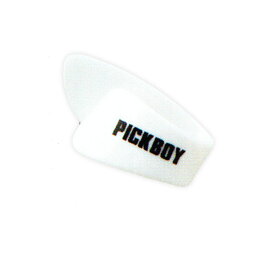 【お買い物マラソン期間ポイント10倍！】PICK BOY(ピックボーイ) THUMB PICK / GUITAR PICK TP-W/XL（1.50mm/X-large size）×10枚セット サムピック・ホワイト 【送料無料】【smtb-KD】【RCP】：-p5