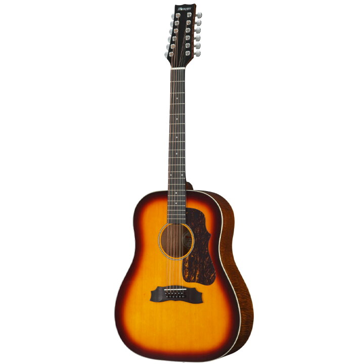 楽天市場】MORRIS 12-STRINGS ACOUSTIC GUITAR GB-021 RBS PERFORMERS 